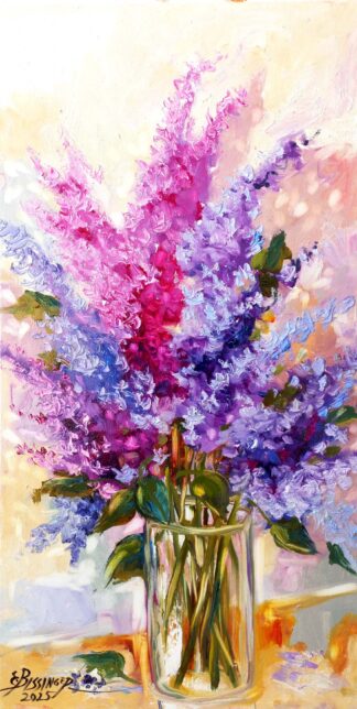 Liliac inflorit